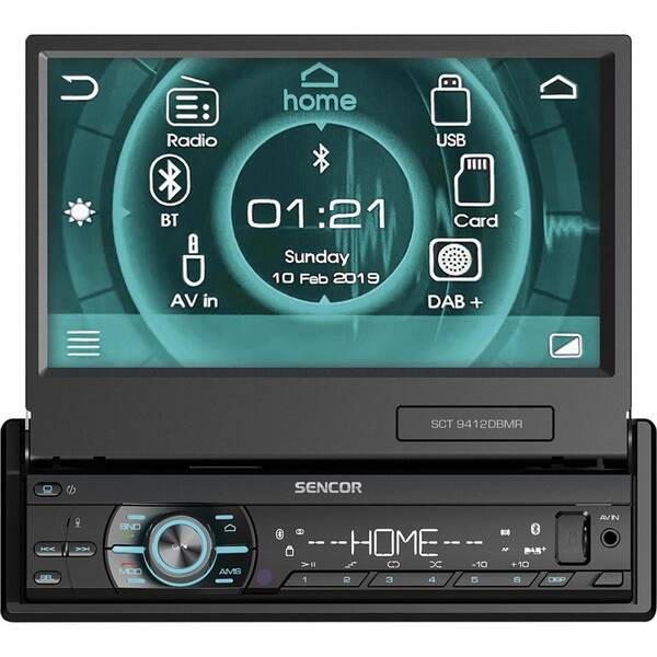 Autorádio s LCD Sencor SCT 9412DBMR 

