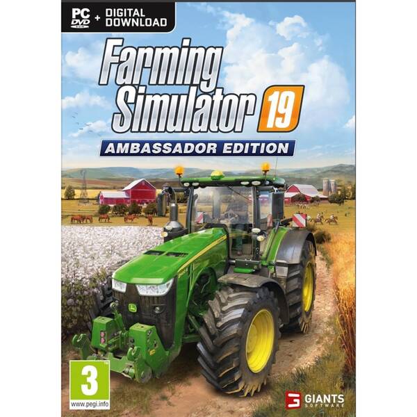 Hra GIANTS software PC Farming Simulator 19: Ambassador Edition 


