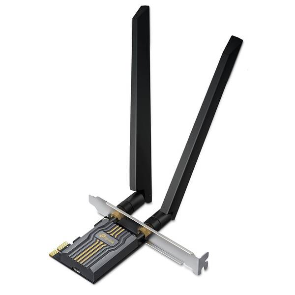 Síťová karta TP-Link Archer TBE400E BE6500 Wi-Fi 7 Bluetooth PCIe černá

