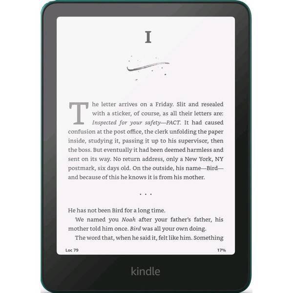 Čtečka e-knih Amazon Kindle Paperwhite 2024 16 GB - s reklamou zelená


