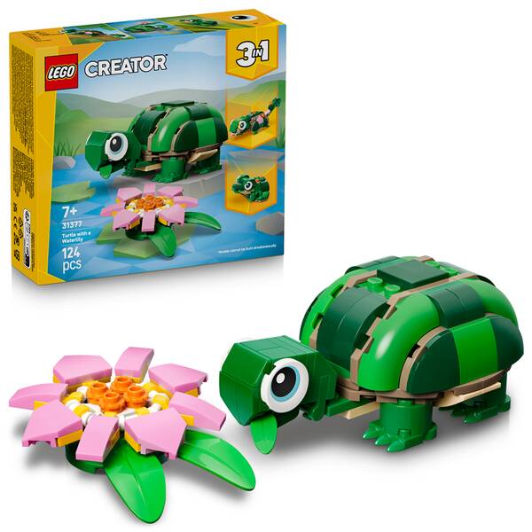 Stavebnice LEGO® Creator 3 v 1 31377 Želva s leknínem 

