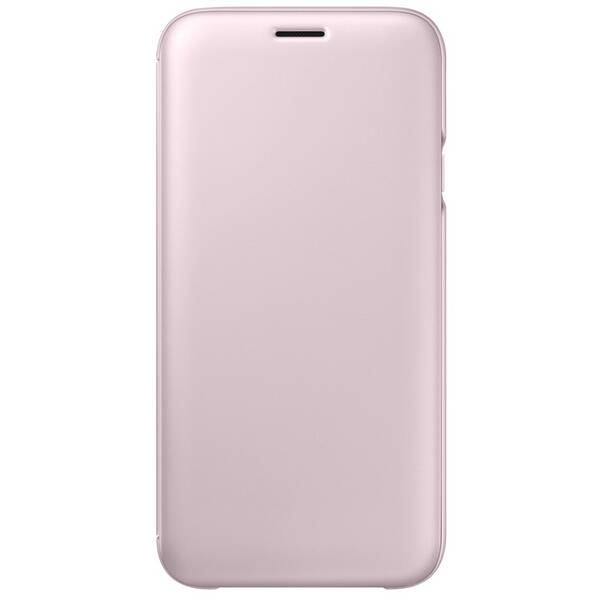 Pouzdro na mobil flipové Samsung Wallet Cover na J7 2017 růžové

