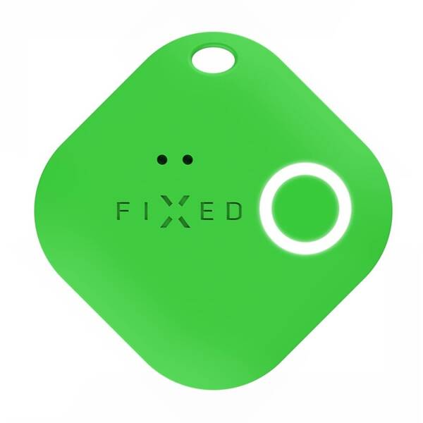 Klíčenka FIXED Smile s motion senzorem zelená

