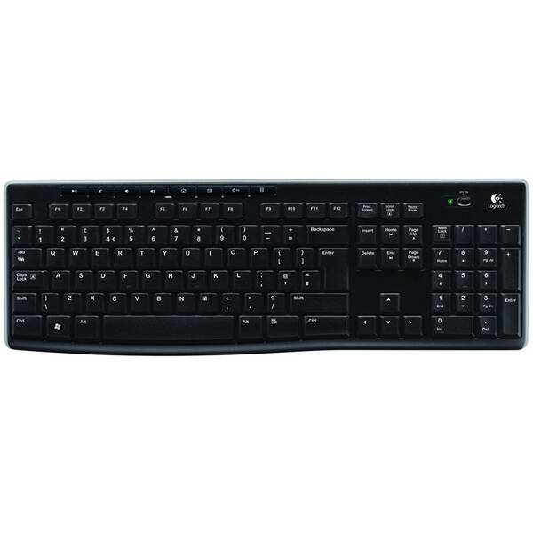 Klávesnice Logitech K270 CZ/SK černá

