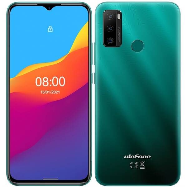 Mobilní telefon UleFone Note 10 Dual SIM zelený

