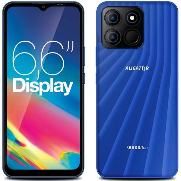 Mobilní telefon Aligator S6600 Duo 4 GB / 64 GB modrý

