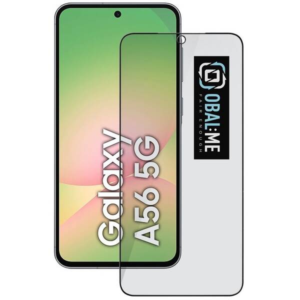Tvrzené sklo Obal:Me Privacy 5D na Samsung Galaxy A56 5G/A36 5G černé

