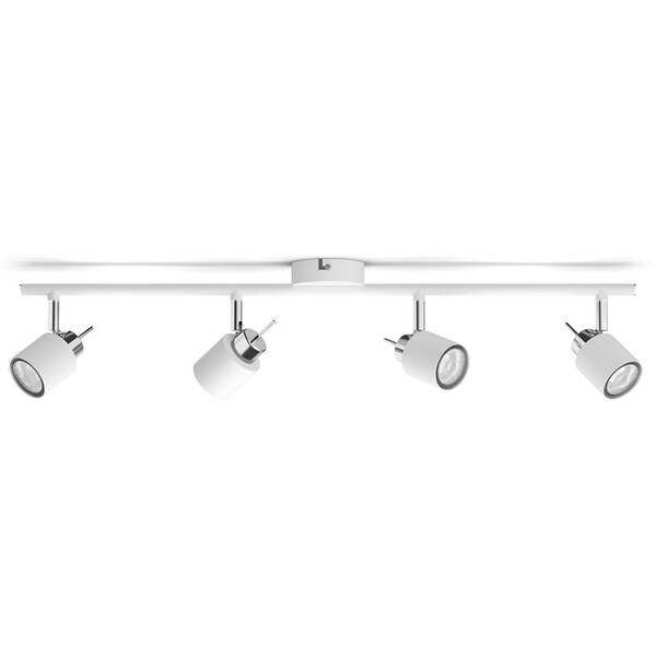 Bodové svítidlo Philips Meranti, 4xGU10 bílé

