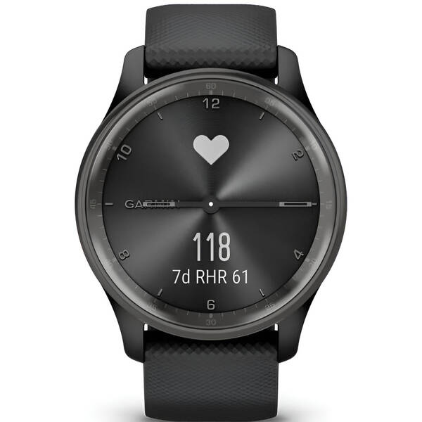 Chytré hodinky Garmin vívomove Trend - Black 

