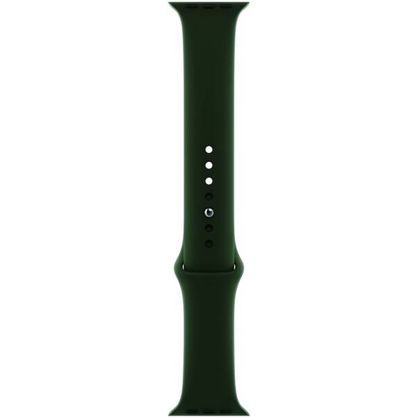 Řemínek Apple Watch 44mm kypersky zelený sportovní – standardní 

