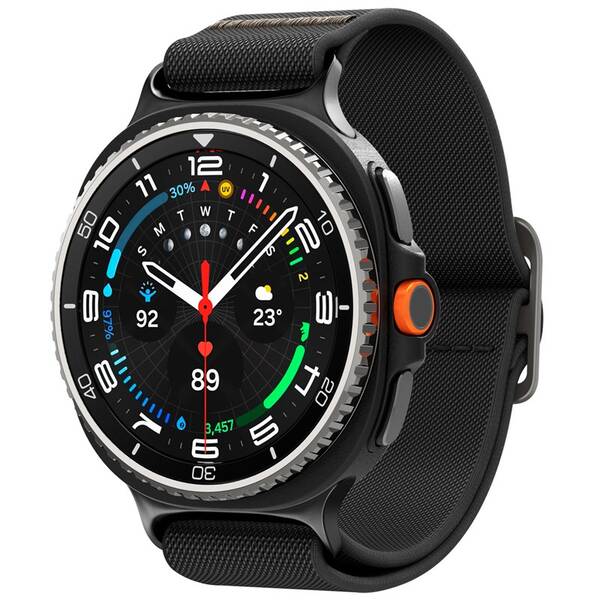 Řemínek Spigen Lite Fit na Samsung Galaxy Watch 8 46mm/44mm/40mm černý


