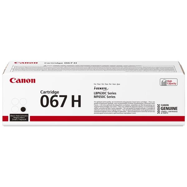 Toner Canon 067 H BK, 3130 stran černý

