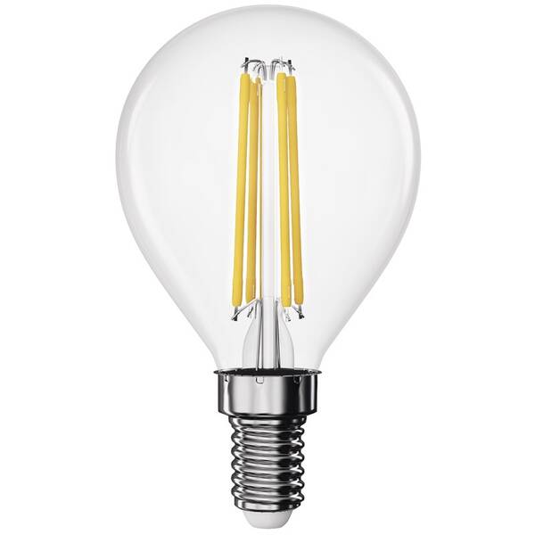 Žárovka LED EMOS Filament Mini Globe, 3,4 W, E14, neutrální bílá 

