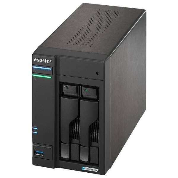 Datové úložiště (NAS) Asustor Lockerstor 2 Gen2+ AS6702T v2 černé

