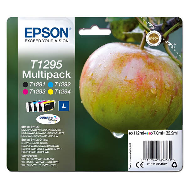 Inkoustová náplň Epson T1295, 11,2/3x7 ml vícebarevná


