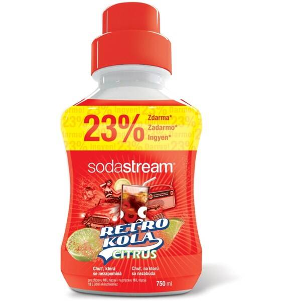 Příchuť pro perlivou vodu SodaStream Retro Kola Citrus 750ml 

