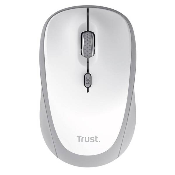 Myš Trust YVI+ Compact bílá

