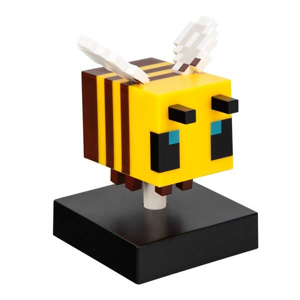 Dekorativní LED Paladone Icon Light Minecraft - Včelka černé/žluté

