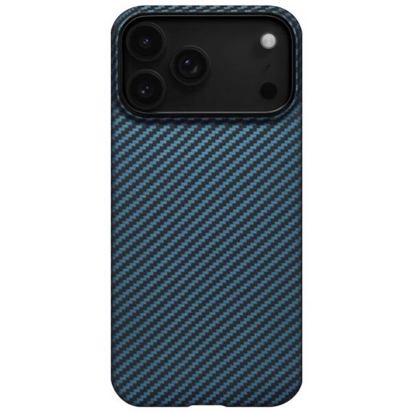 Kryt na mobil Pitaka Ultra-Slim na Apple iPhone 17 Pro šedý/modrý


