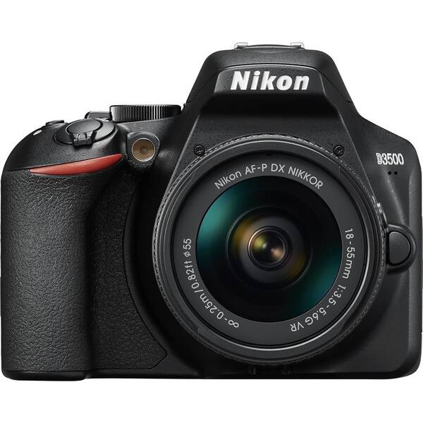 Digitální fotoaparát Nikon D3500 + 18-55 AF-P VR černý

