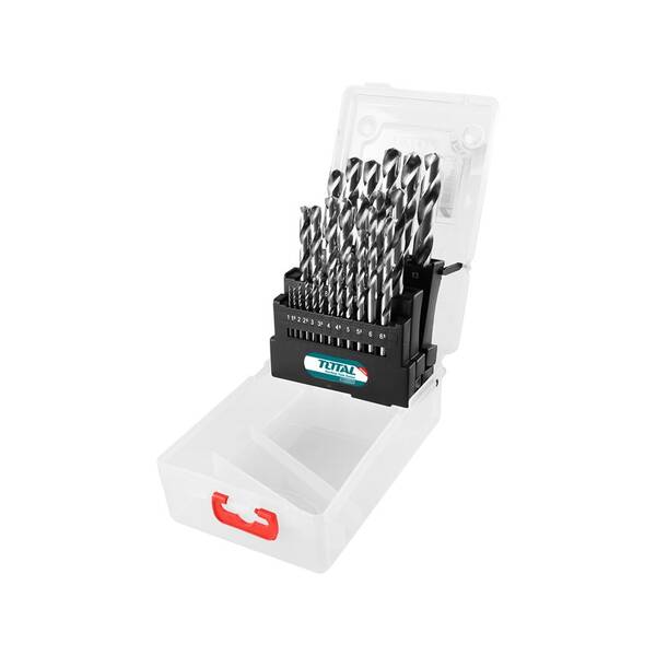 Sada vrtáků Total tools TACSD0251 M2 (25 ks) 

