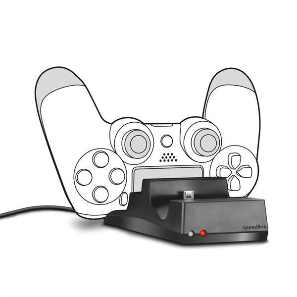 Dokovací stanice Speed Link Jazz pro PS4 DualShock 4 černý

