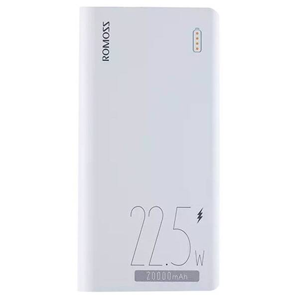 Powerbanka Romoss Sense 6F 20 000mAh 22.5W bílá

