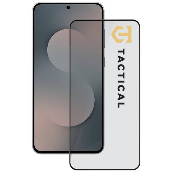 Tvrzené sklo Tactical Glass Shield 5D na Samsung Galaxy S25 FE černé

