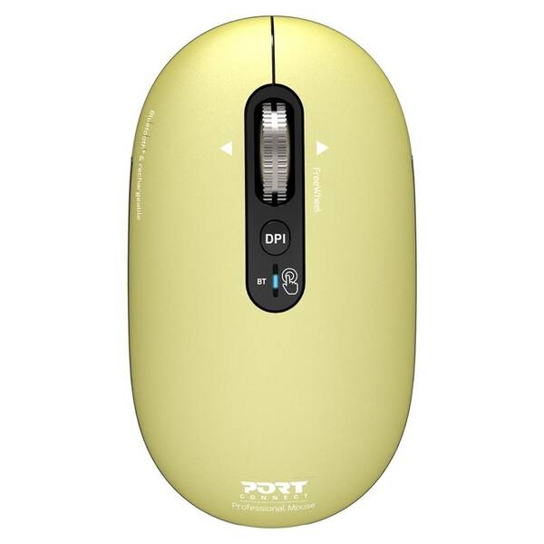 Myš PORT CONNECT Pure MAC žlutá

