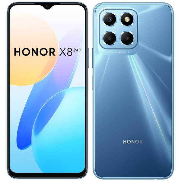 Mobilní telefon HONOR X8 5G modrý

