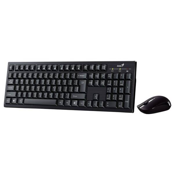 Klávesnice s myší Genius KM-8101, CZ/SK layout černá

