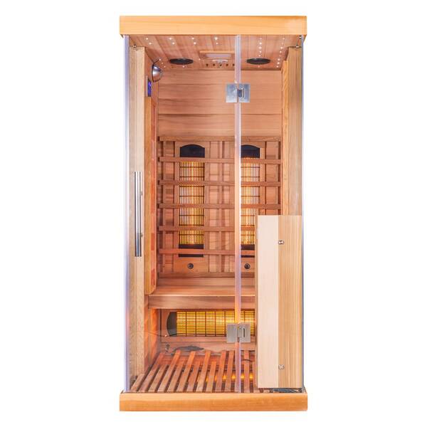 Infrasauna Belatrix Cedr Superior 1 Exclusive dřevo

