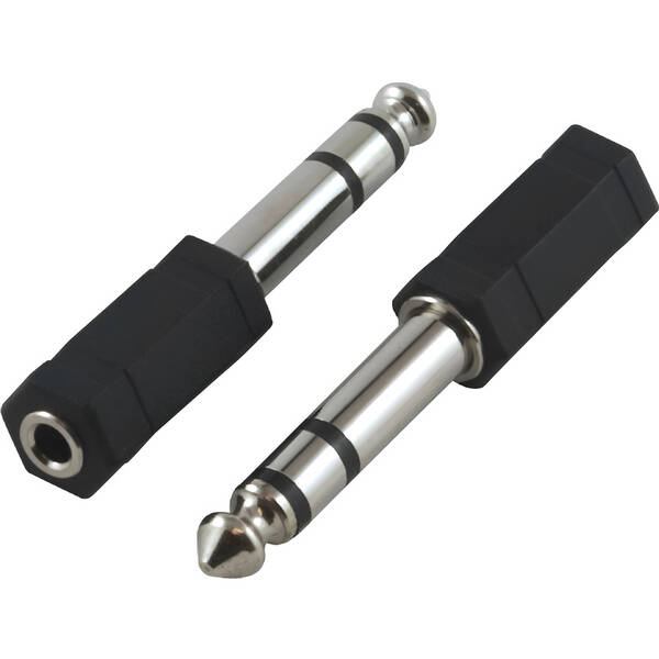 Redukce AQ stereo 3,5 mm jack / 6,3 mm jack F/M 

