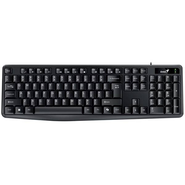 Klávesnice Genius KB-117, drátová, copilot, USB, CZ+SK layout černá


