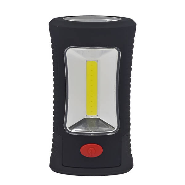Svítilna Solight závěsná, 3W COB + 3 SMD LED černá

