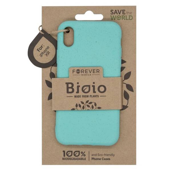 Kryt na mobil Forever Bioio na Apple iPhone XR - mátový 

