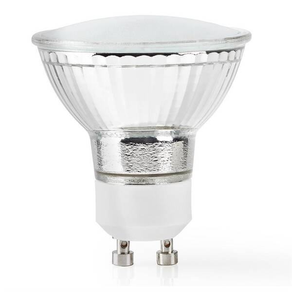 Chytrá žárovka Nedis bodová, Wi-Fi, 4.5W, 330lm, GU10, teplá bílá 

