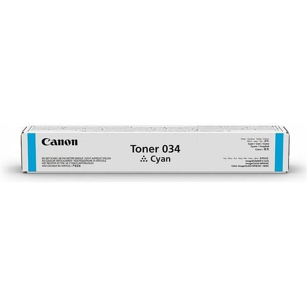 Toner Canon 034, 7300 stran azurový

