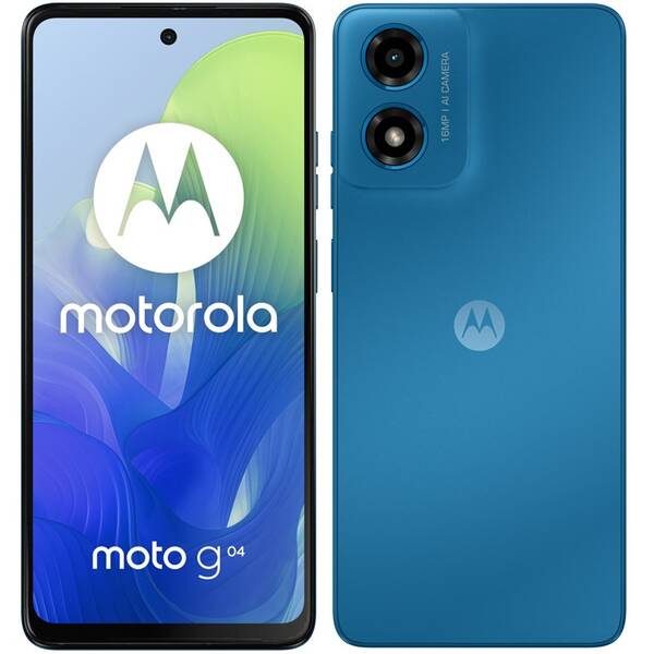 Mobilní telefon Motorola Moto G04 4 GB / 64 GB modrý

