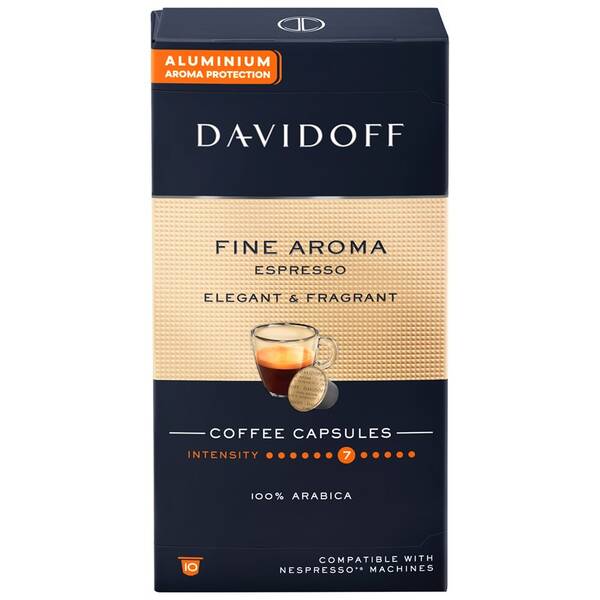 Kapsle pro espressa Davidoff Café Fine Aroma 55 g Espresso (10 ks) 
