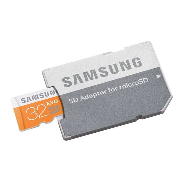 Paměťová karta Samsung 32GB UHS-I U1 (48R/10W) + adapter 

