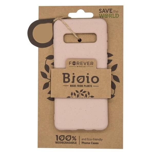 Kryt na mobil Forever Bioio na Samsung Galaxy S10+ růžový

