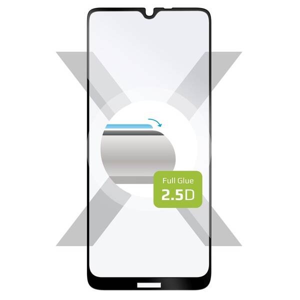 Tvrzené sklo FIXED Full-Cover na Nokia G10 černé

