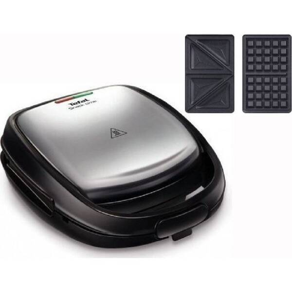 Sendvičovač Tefal SNACK TIME SW342D38 černý/chrom

