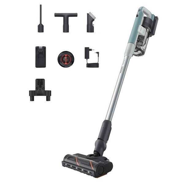 Tyčový vysavač Philips XC2233/10 šalvějový

