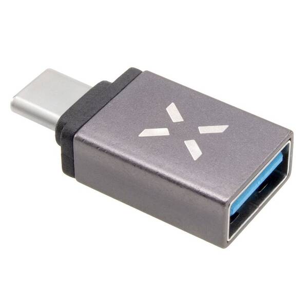 Redukce FIXED Link USB-A/USB-C šedá barva

