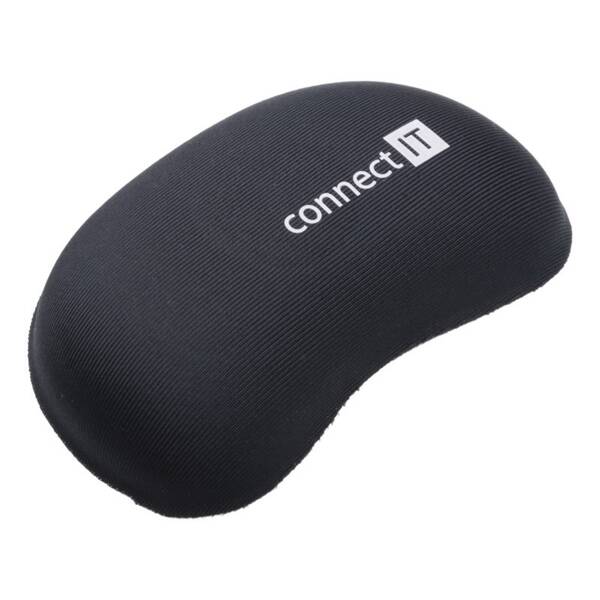 Opěrka zápěstí Connect IT před myš černá

