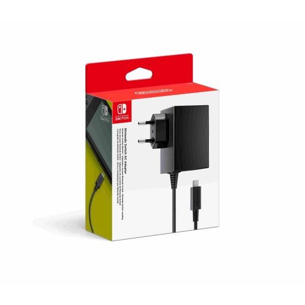Adaptér Nintendo Switch AC Adapter černá barva
