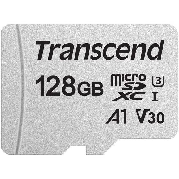 Paměťová karta Transcend 300S microSDXC 128GB UHS-I U3 V30 A1 (95R/45W) 

