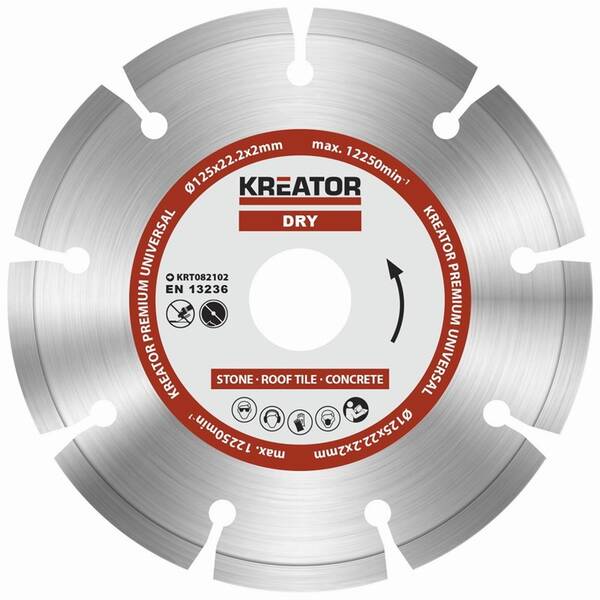 Kotouč diamantový Kreator KRT082102 (1ks) 

